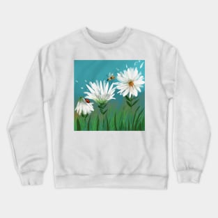 Daisies in Bloom Crewneck Sweatshirt